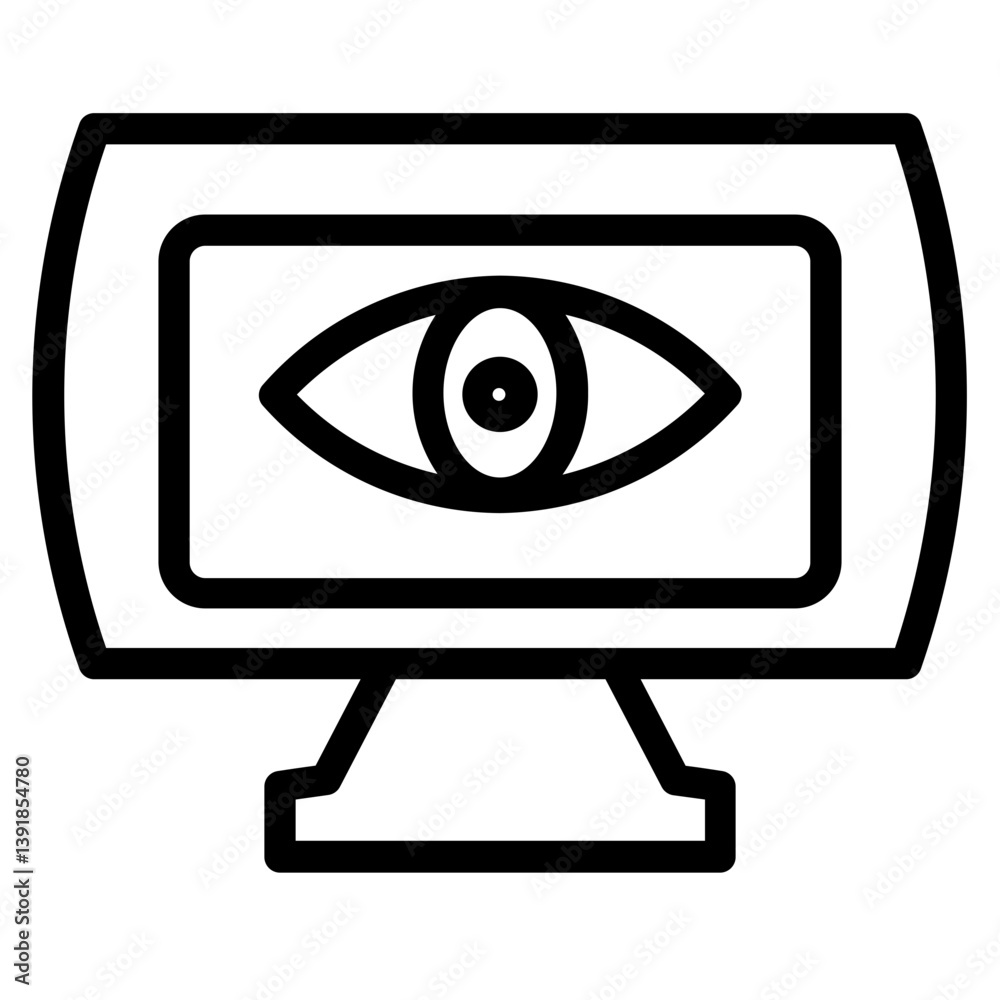 Brochure Care Check Line Icon Brochure Care Check Line Icon