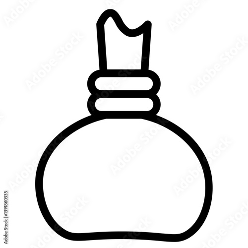 Massage Spa Compress Line Icon