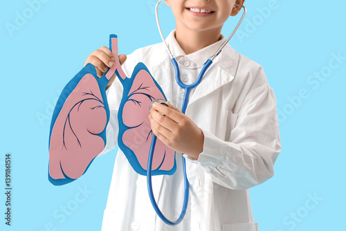 Little doctor with stethosc...