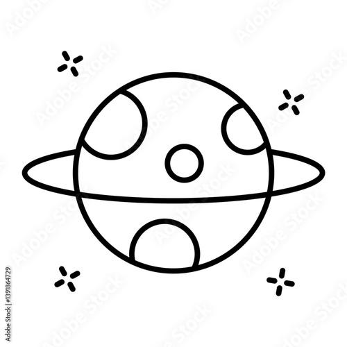planetary outline icon