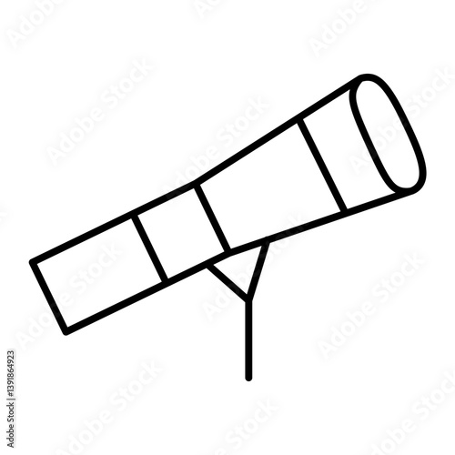 telescope outline icon