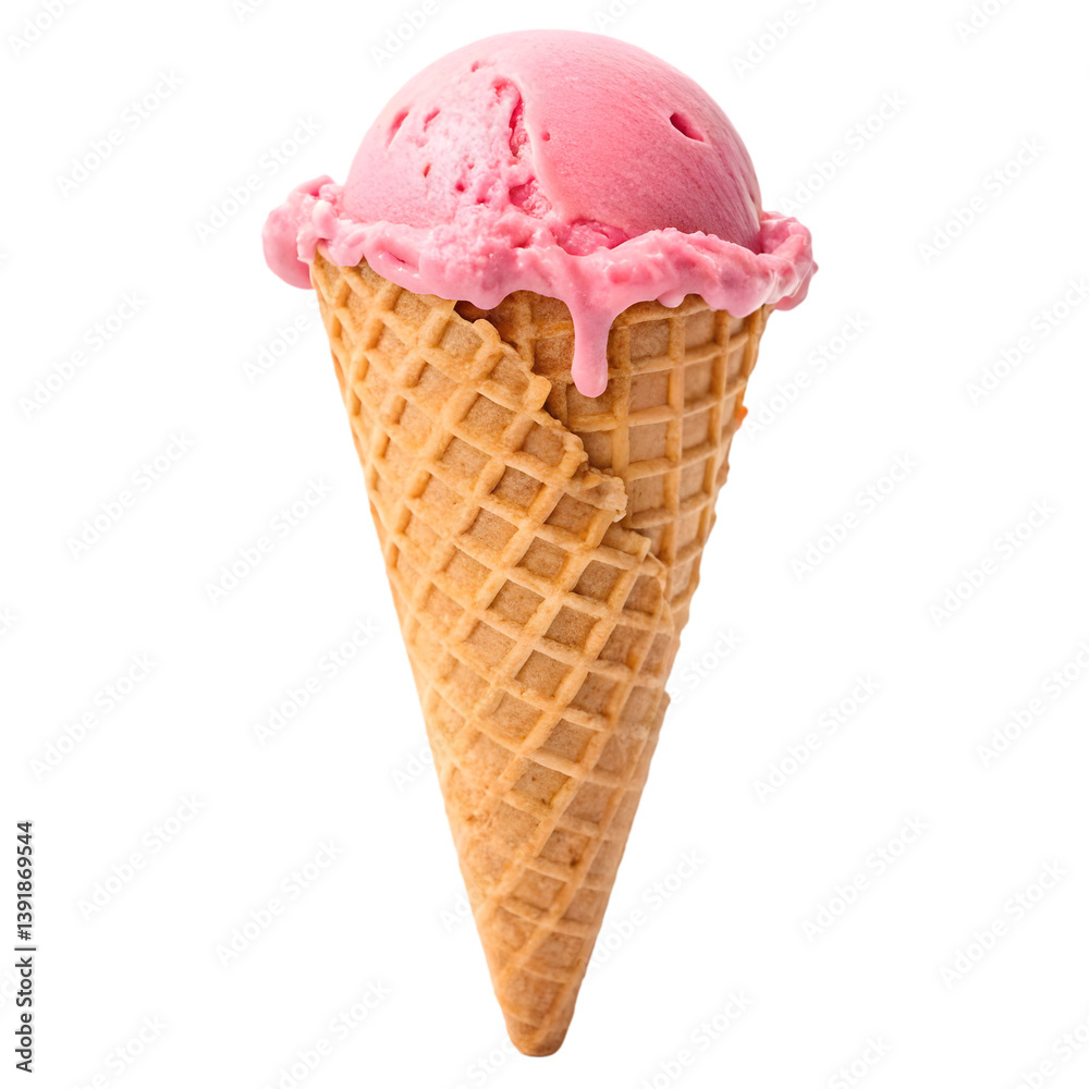 Strawberry Ice Cream Cone – Pink Scoop in Waffle Cone with Creamy Texture and High-Resolution Food Photography
Strawberry Ice Cream Cone – Pink Scoop in Waffle Cone with Creamy Texture and High-Resolution Food Photography