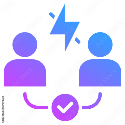 Conflict Resolution Icon