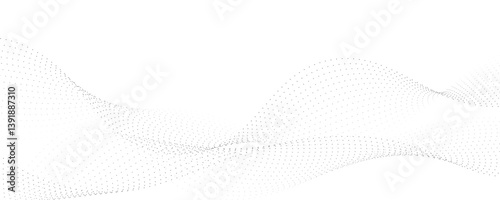 Abstract wave lines flowing background design