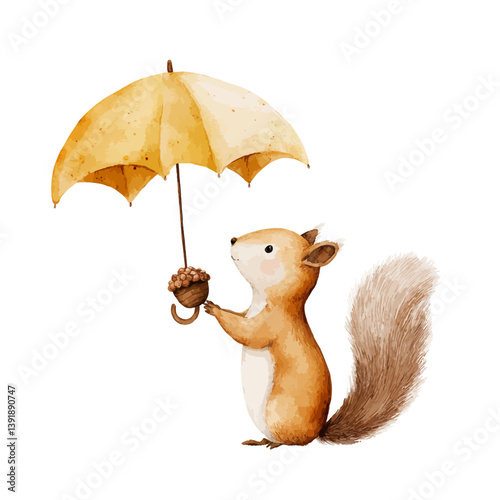 Squirrel's Autumn Delight: ...