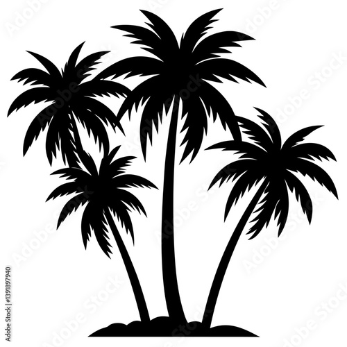 palm tree silhouette