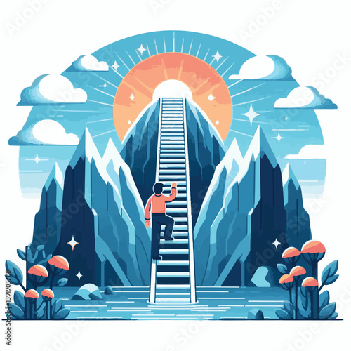 ladder, nature, blue, flower, jacob, garden, jacob's ladder, white, plant, polemonium, natural, herb, bloom, summer, beautiful, growth, blossom, blooming, perennial, up, jacobs, color, flora, beauty, 
