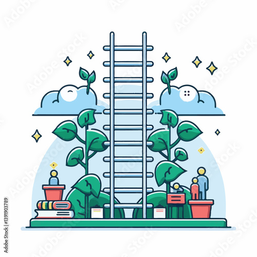 ladder, nature, blue, flower, jacob, garden, jacob's ladder, white, plant, polemonium, natural, herb, bloom, summer, beautiful, growth, blossom, blooming, perennial, up, jacobs, color, flora, beauty, 