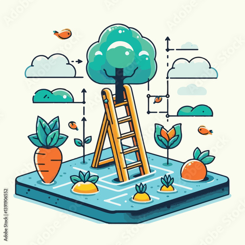 ladder, nature, blue, flower, jacob, garden, jacob's ladder, white, plant, polemonium, natural, herb, bloom, summer, beautiful, growth, blossom, blooming, perennial, up, jacobs, color, flora, beauty, 