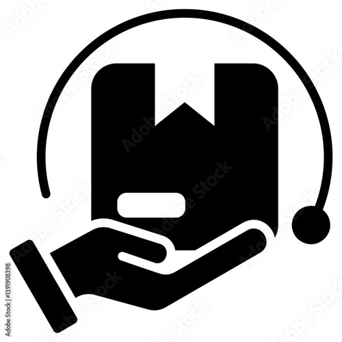 Supply Glyph Icon