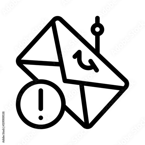 phishing line icon