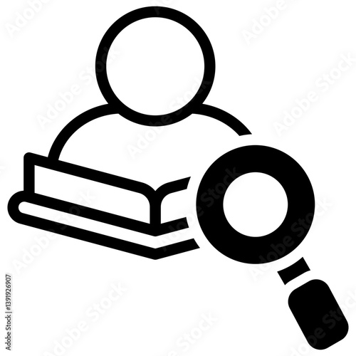 Search Of Knowledge Icon