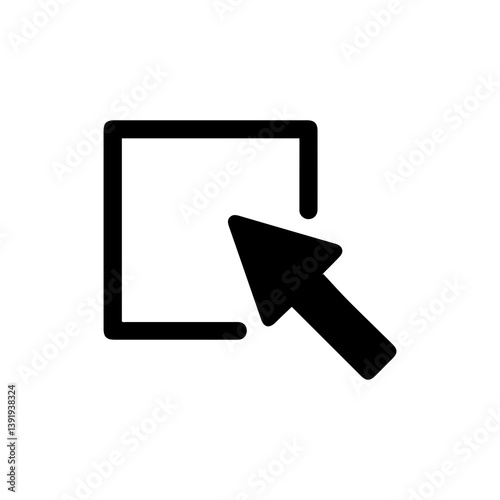 Selection Tool Grabbing Square Minimal