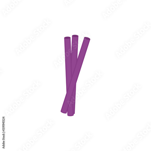 Microtubule triplet structure. Centrosome organelle medical vector illustration.