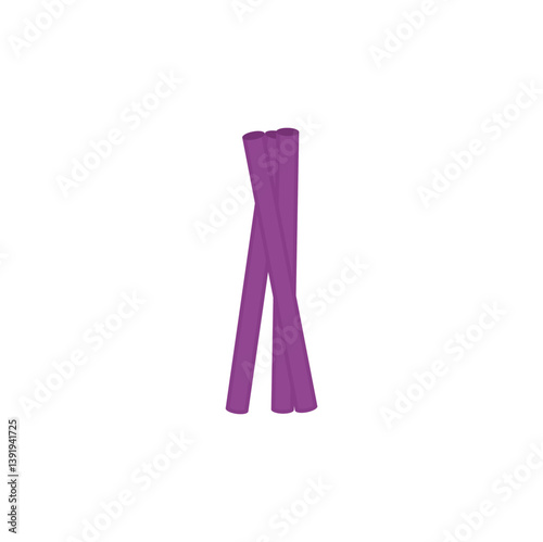 Microtubule triplet structure. Centrosome organelle medical vector illustration.