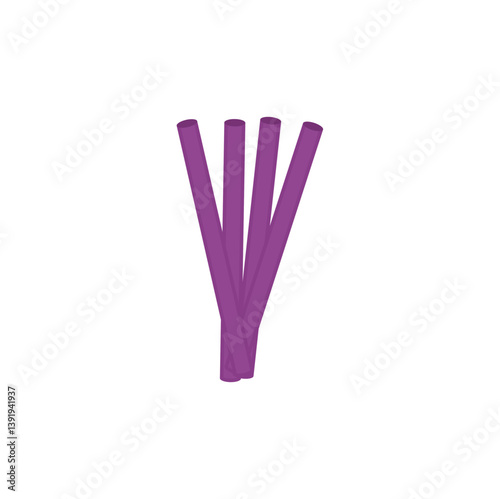 Microtubule triplet structure. Centrosome organelle medical vector illustration.