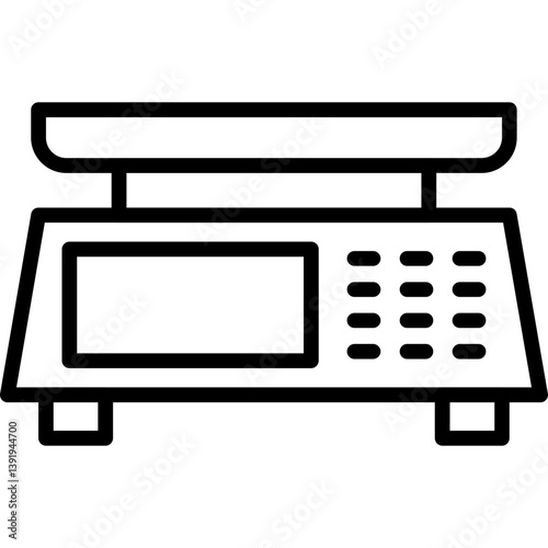 Scale Icon Vector Element