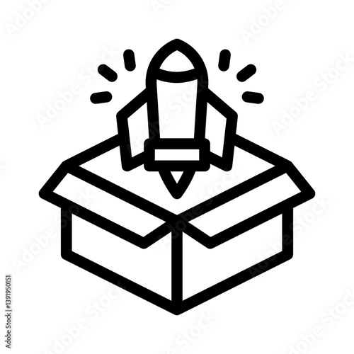 launch line icon