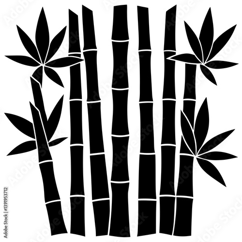 bamboo vector illustration