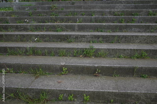 Obraz na płótnie Stairway in the street w salonie