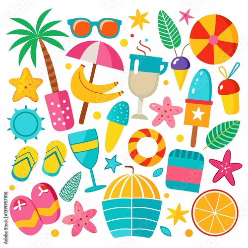 summer seamless background