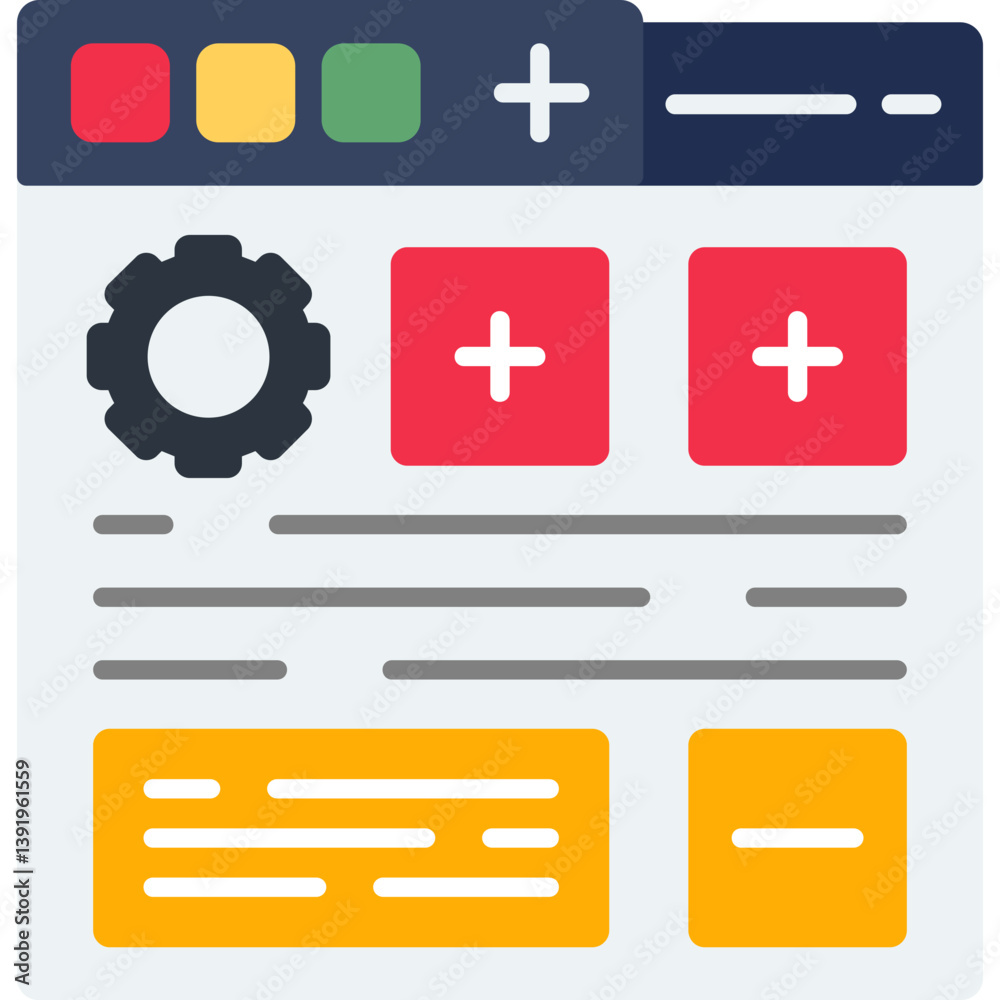 Obraz premium Featured Blogs Icon