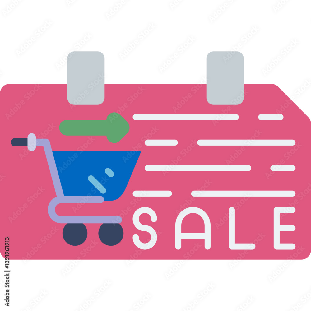 Obraz premium Sale Banner Icon