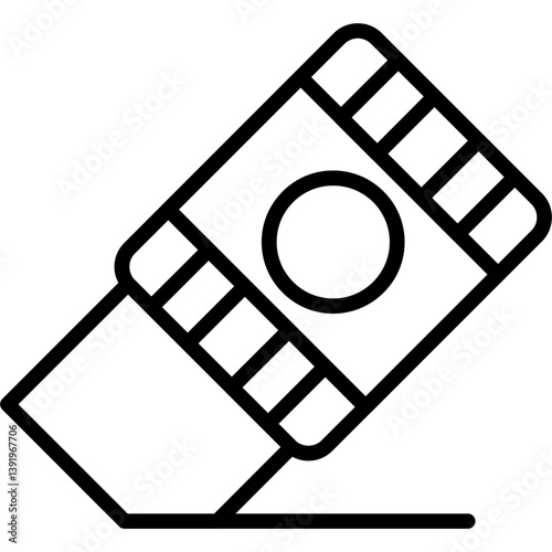 Eraser Icon Vector Element