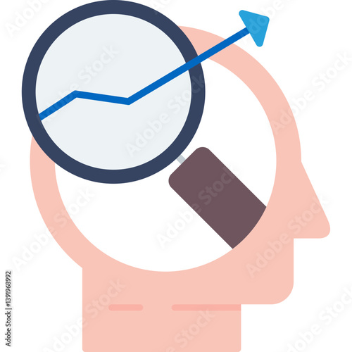 Brain Growth Icon