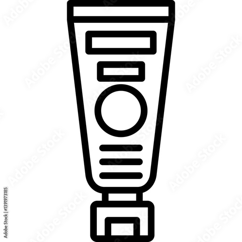 Sunscreen Icon Vector Element