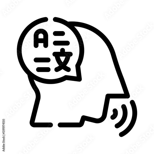 speech line icon