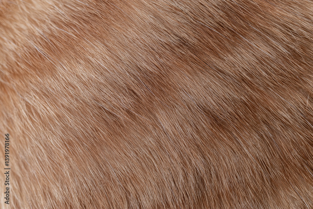 Fototapeta premium 可愛い猫の毛並みをマクロレンズで撮影