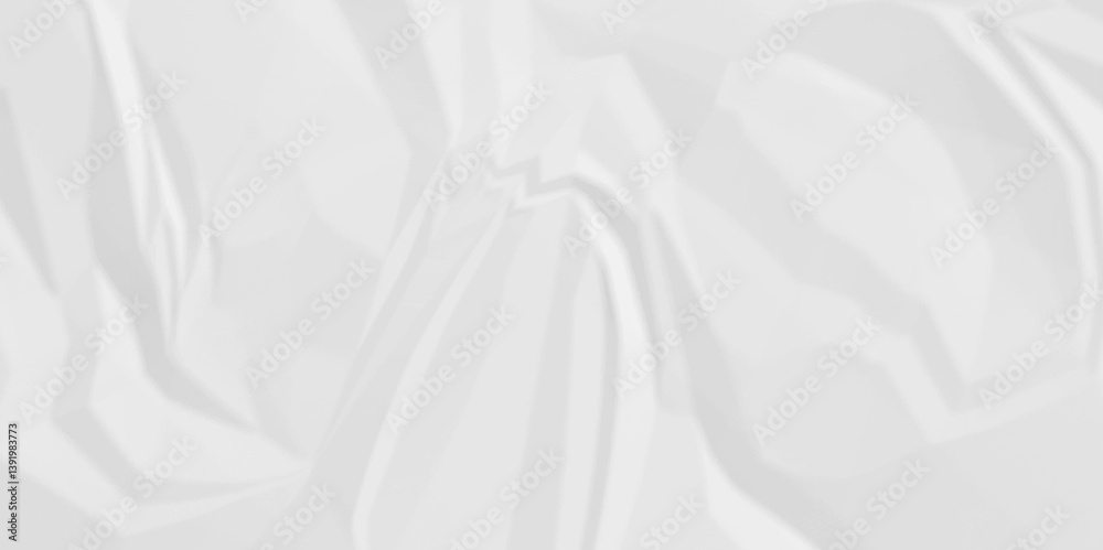 Obraz premium Minimal white dotted paper texture background. Grey paper texture old vintage page grunge white crumpled paper. Crumpled white paper abstract shape background with space top view paper for text. 