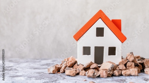 Property seizure and forfeiture impacting homeowners finances in urban areas realistic image of loss