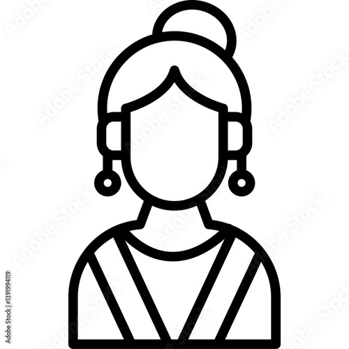 Co Worker Icon Vector Element