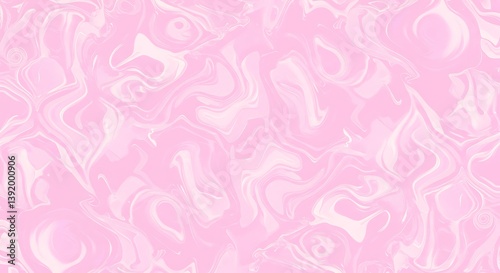 Pink Swirl Symphony AI Generated