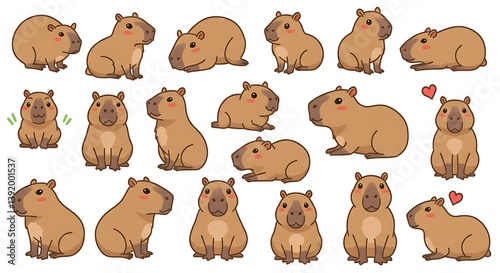Capybara Chronicle AI Generated