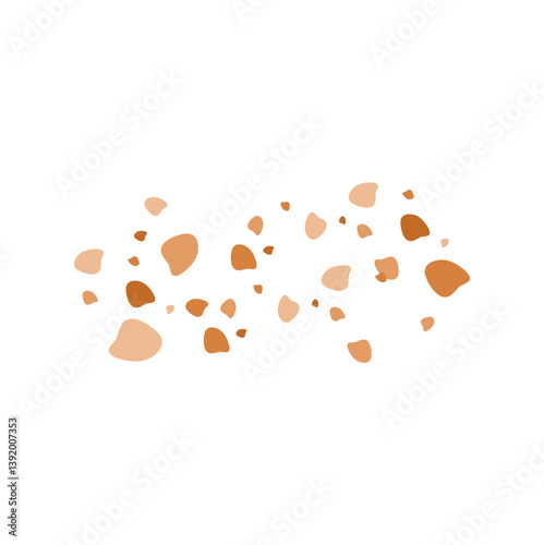 Mushroom spores Illustration
