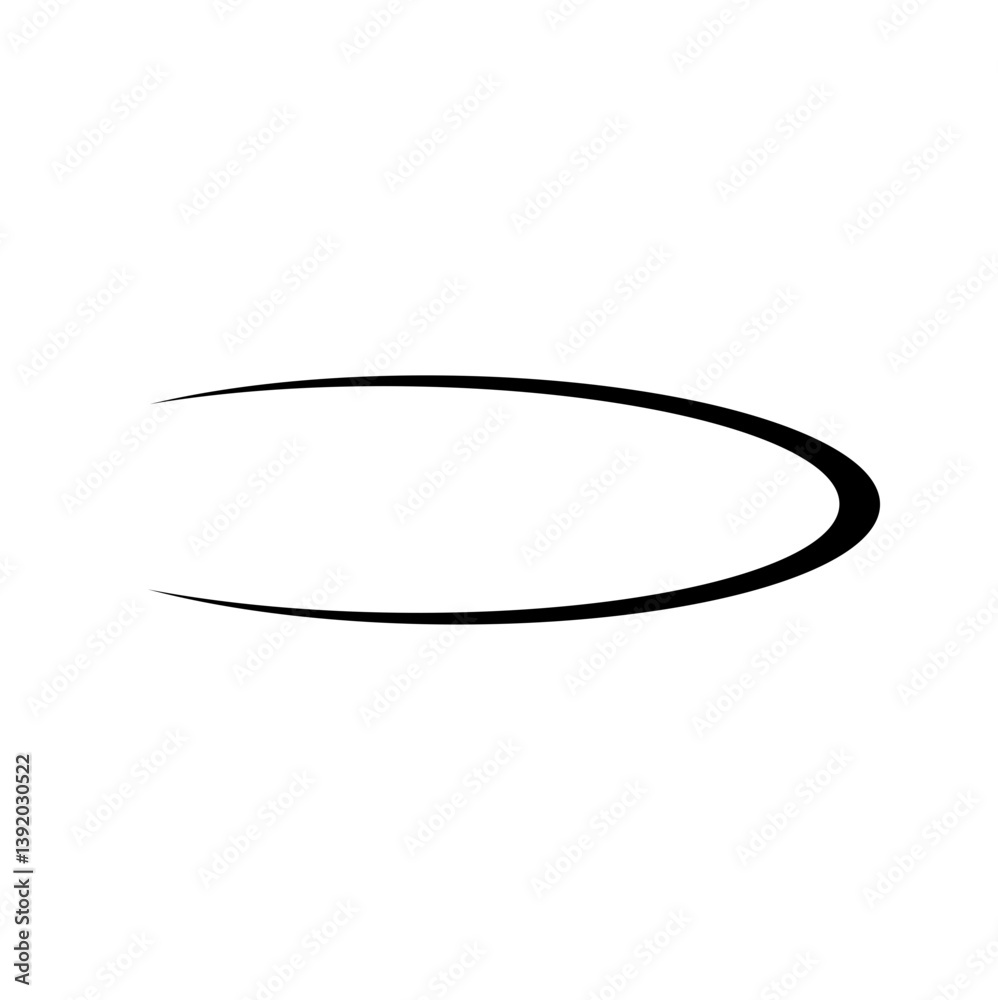 Abstract orbit line. Magic swirl design. The vortex trail effect. Abstract orbit line. Magic swirl design. The vortex trail effect.