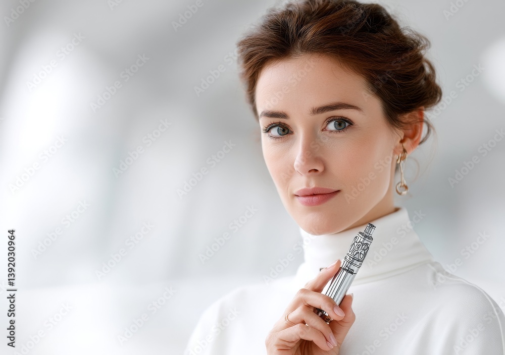 Cryotherapy is applied by a cosmetologist to the facial skin of a beautiful young woman, highlighting the importance of professional skin care in a beauty salon environment Cryotherapy is applied by a cosmetologist to the facial skin of a beautiful young woman, highlighting the importance of professional skin care in a beauty salon environment