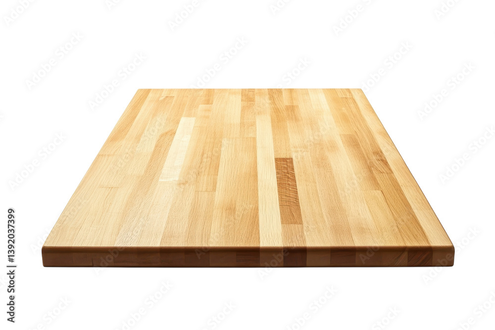 Light Beech Wood Butcher Block Countertop Warm Natural Grain Texture Perfect for Kitchen or Dining isolated on transparent background Light Beech Wood Butcher Block Countertop Warm Natural Grain Texture Perfect for Kitchen or Dining isolated on transparent background