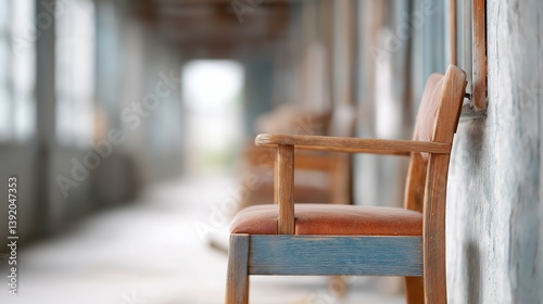 A barber shop with classic chairs and vintage tools