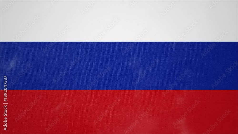 Animated Video Showing the Flag of RUSSIA Emerging from Nowhere Animated Video Showing the Flag of RUSSIA Emerging from Nowhere