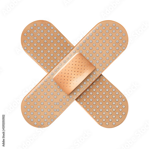 Bandaid bandage isolated transparent background photo