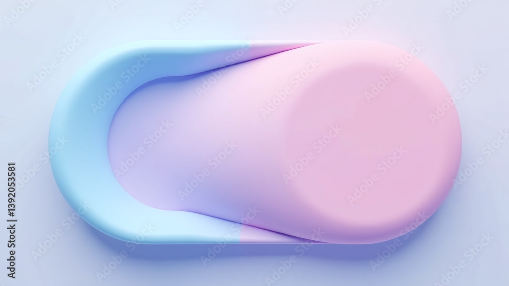 soft pastel colors oval design glossy finish modern abstract look featuring blue pink purple soft pastel colors oval design glossy finish modern abstract look featuring blue pink purple