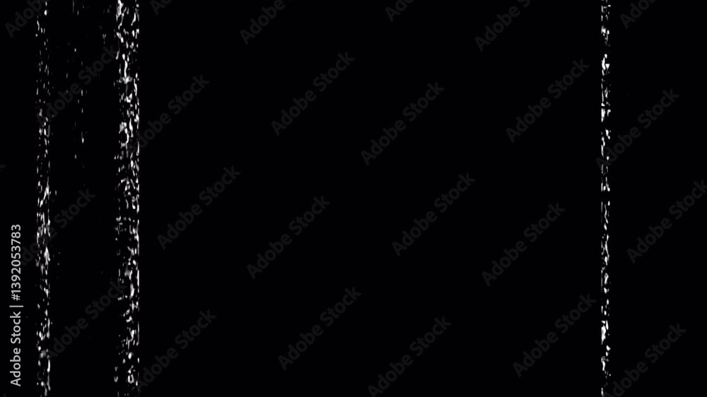 VHS damage overlay with vertical distortion scanlines, TV screen error, glitch, and noise effect for retro video and film editing VHS damage overlay with vertical distortion scanlines, TV screen error, glitch, and noise effect for retro video and film editing