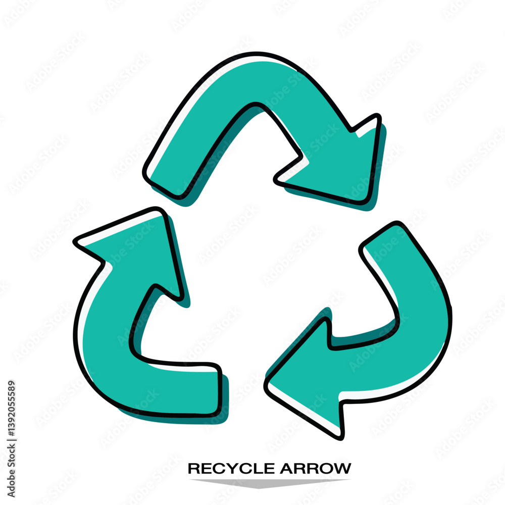 recycle symbol icon recycle symbol icon