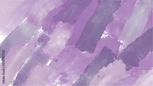 Obraz na płótnie Purple watercolor background with copyspace for your design. vector. w salonie