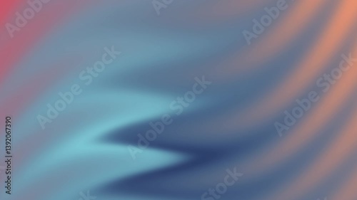 Abstract Colorful Swirl: A Digital Painting of Smooth Blends