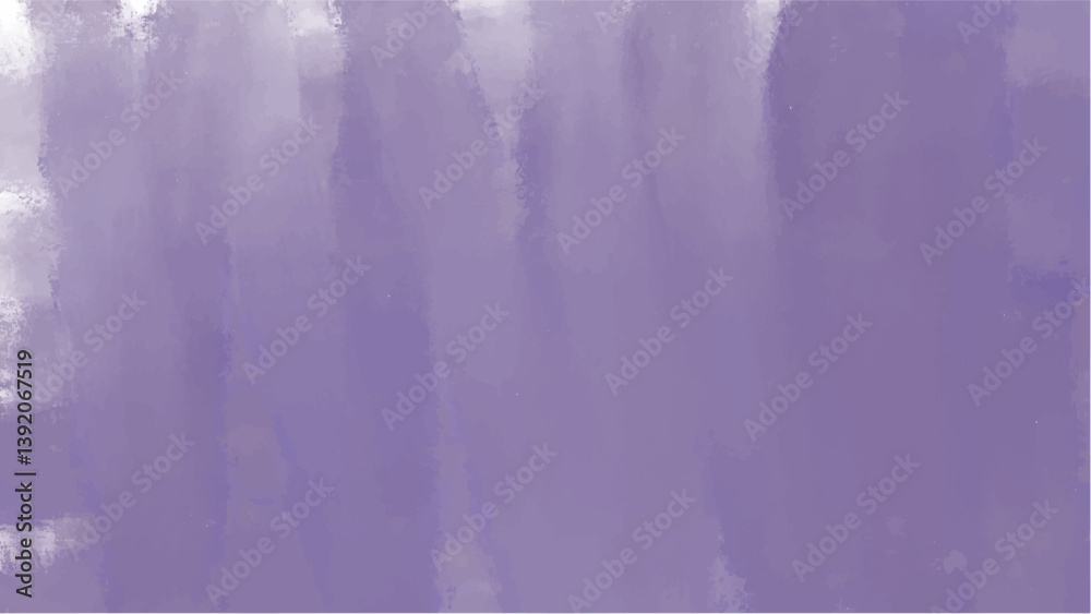 Purple watercolor background with copyspace for your design. vector.